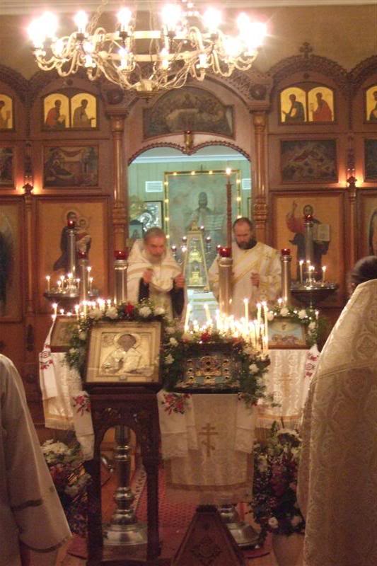 Miracleworking KurskRoot Icon at Saint Nicholas Church, Fairfield for